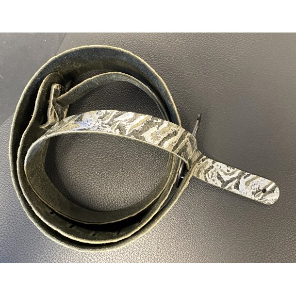 Dunlop Black Silver Flash Strap